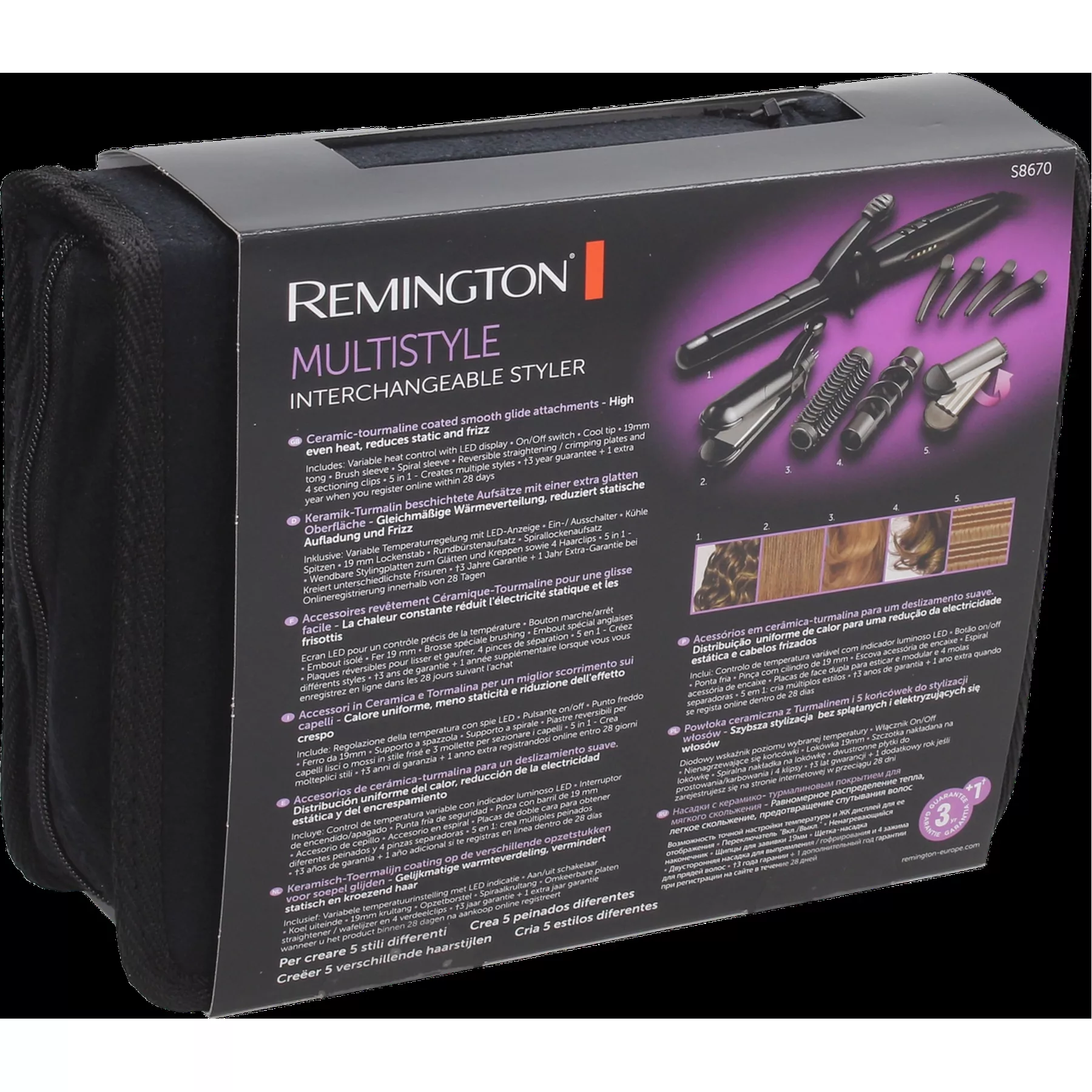 حالت دهنده مو رمینگتون S8670