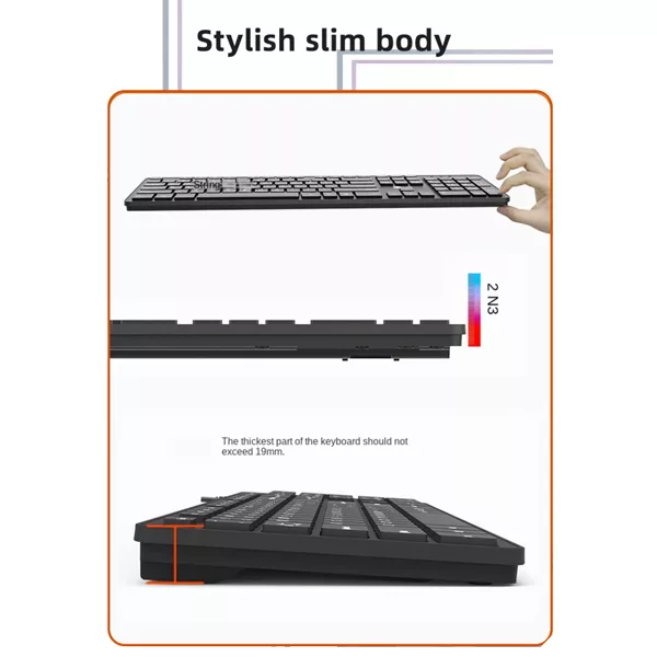 کیبورد و موس بیسیم جرتک مدل KM400