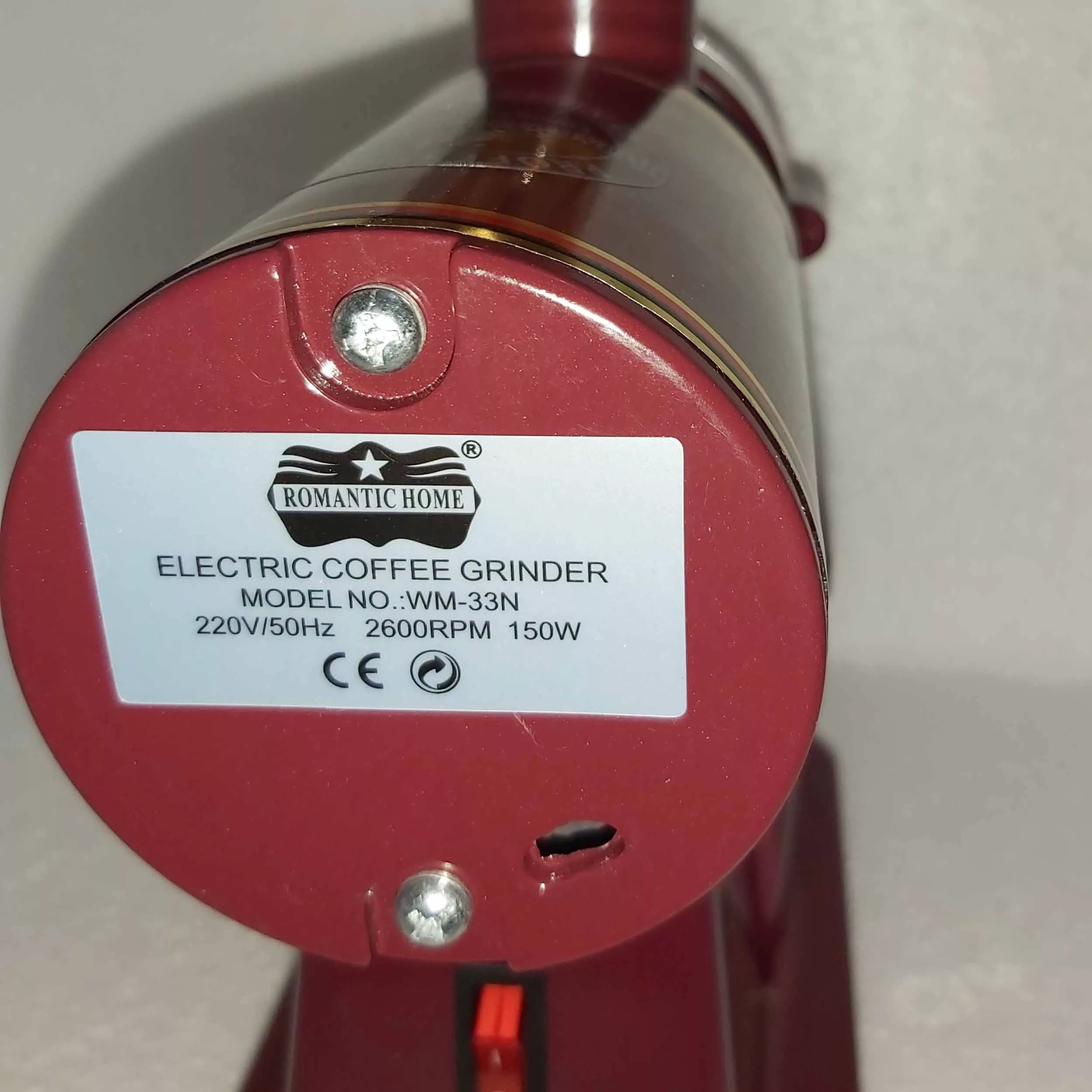 آسیاب قهوه رومانتیک هوم مدل WM-33N