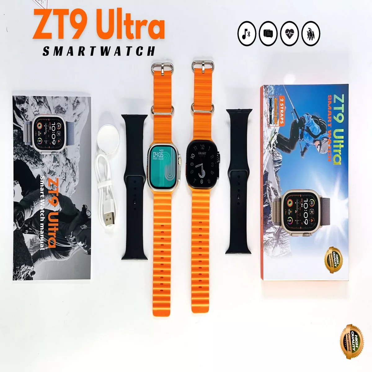 ساعت هوشمند  مدل ZT9 ULTRA