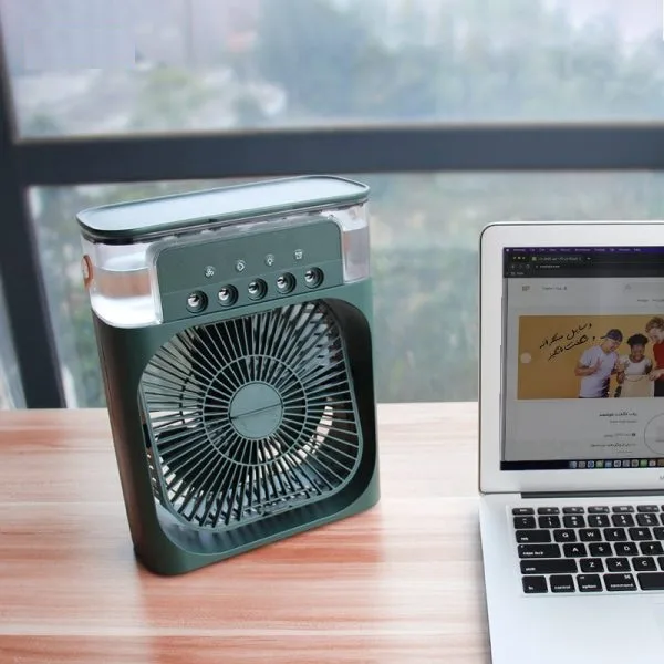 پنکه رومیزی مدل مه پاش ظرفیت 2000 میلی آمپر ساعت
