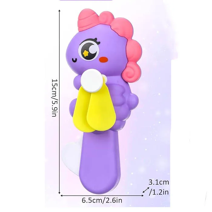 پنکه دستی طرح یونیکورن مدل0016