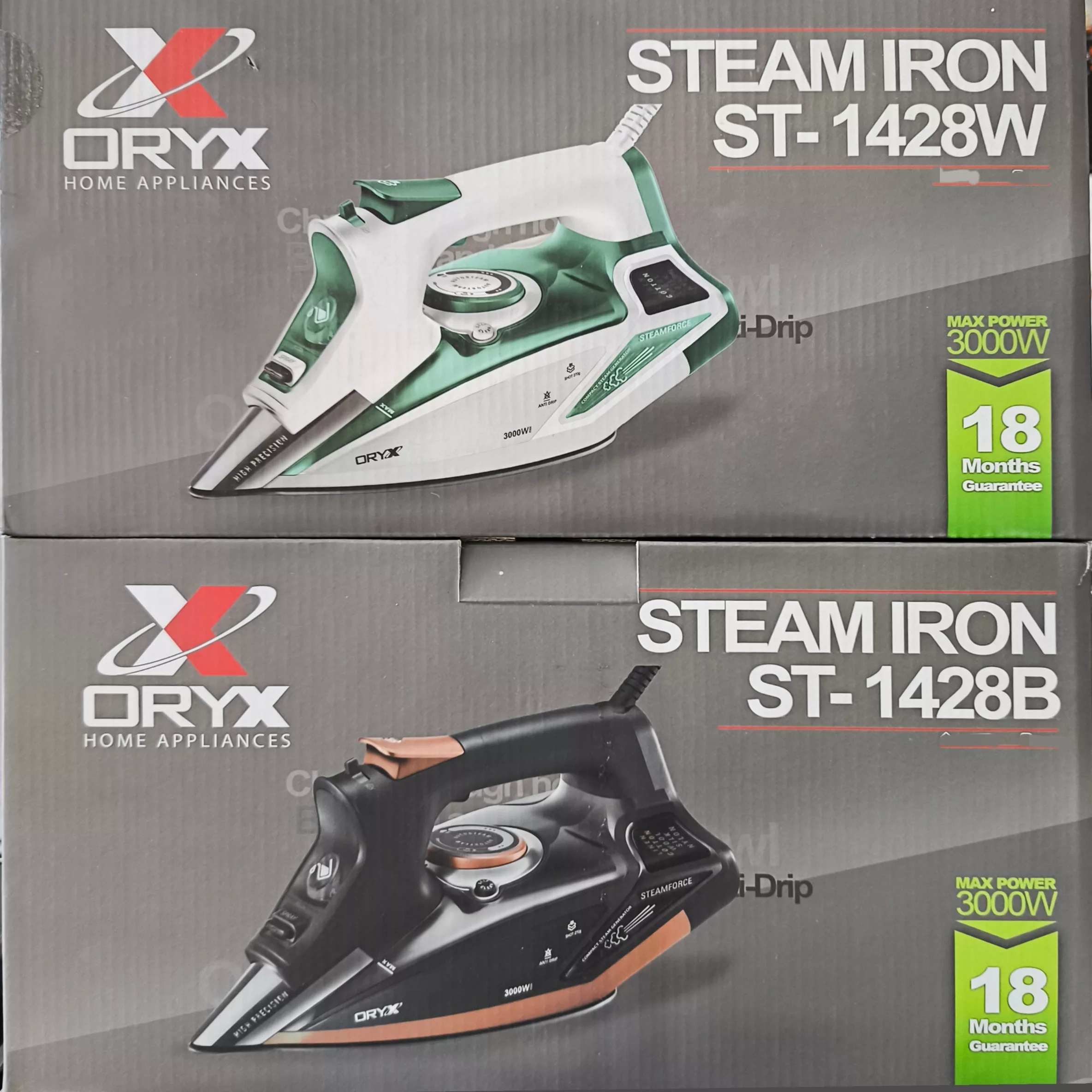 اتو بخار ۳۰۰۰ وات اوریکس مدل ST-1428