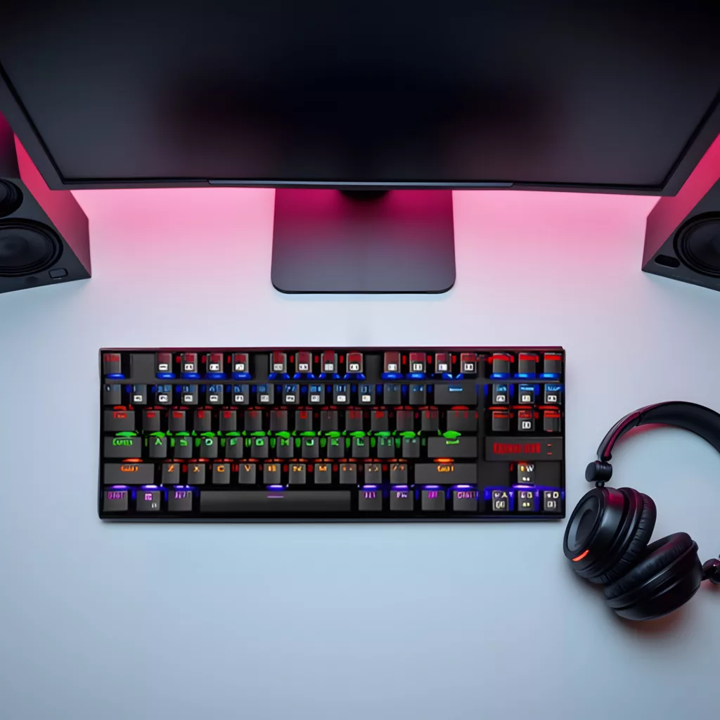 کیبورد بی سیم گرین مدل GK 102W، سوئیچ سیزر، Tenkeyless