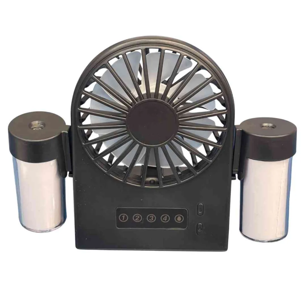 پنکه شارژی مدل F8 ظرفیت 1400 میلی آمپر ساعت