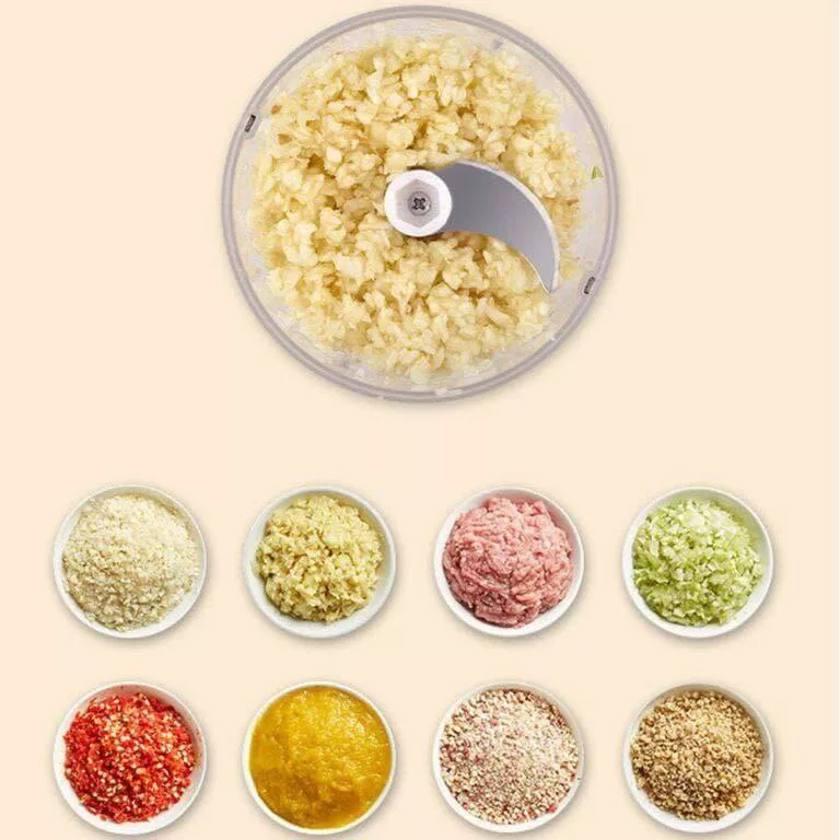 خردکن مدل intelligent electric garlic machine