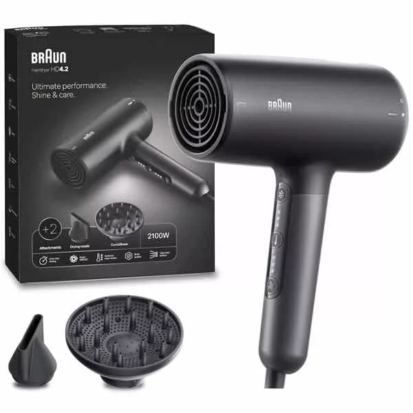 سشوار خانگی 2200 وات براون مدل HD425