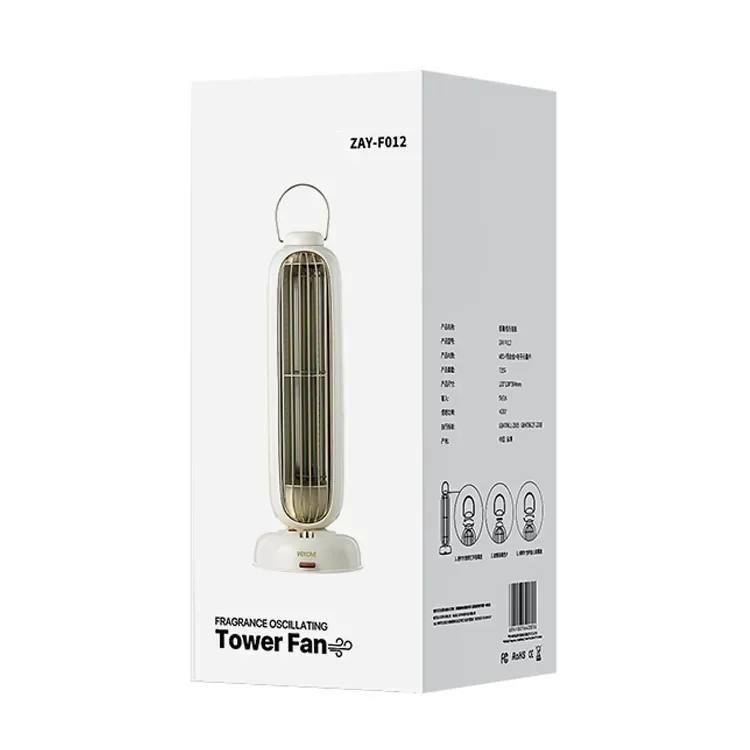 پنکه رومیزی مدل ZAY-F012 ظرفیت 3600 میلی آمپر ساعت