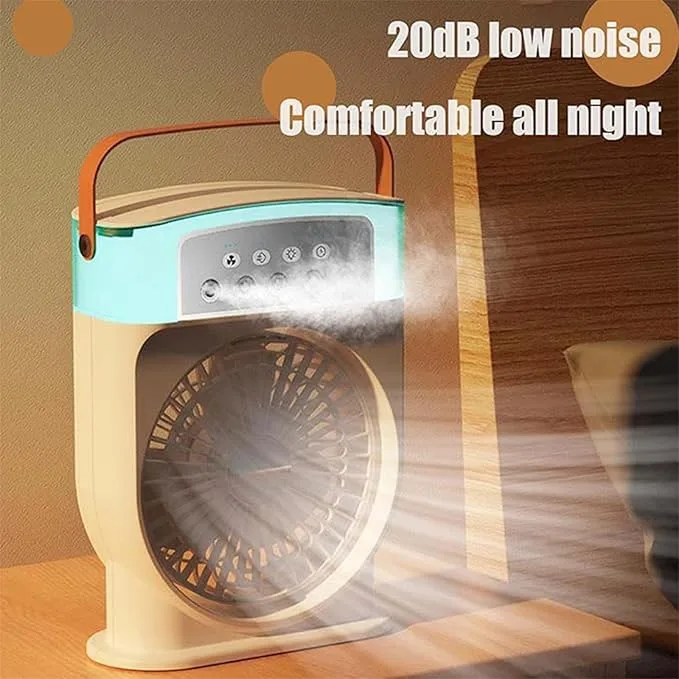 پنکه شارژی مدل Mini Portable Cooling Fan ظرفیت 1500 میلی آمپر ساعت