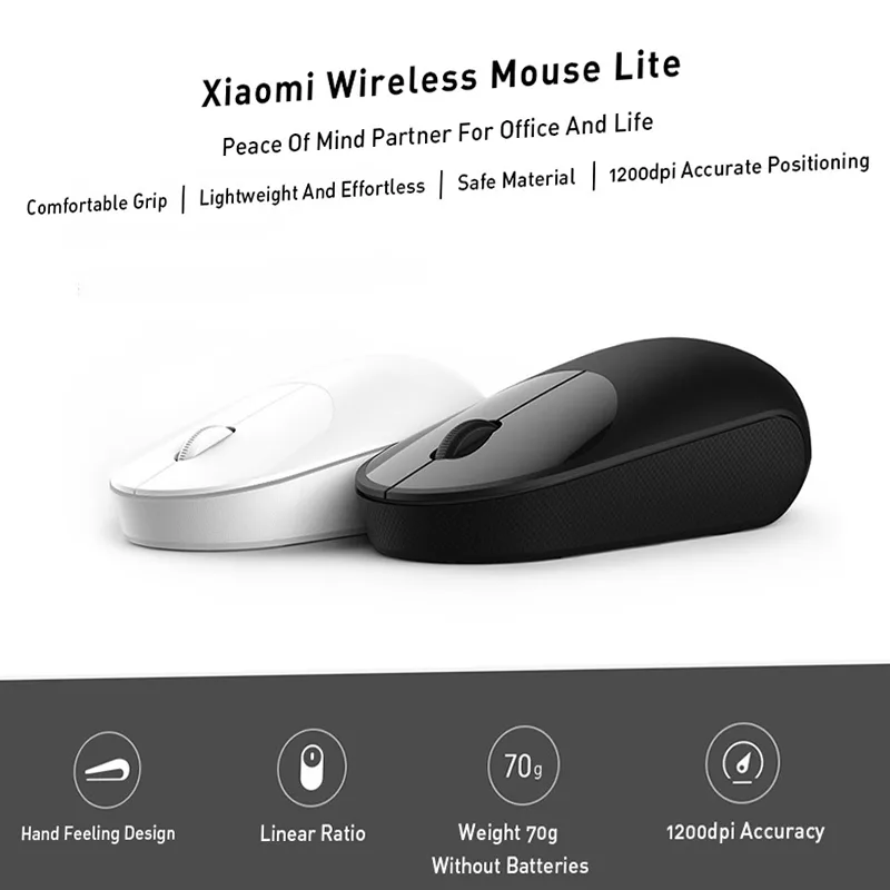 ماوس بی سیم شیائومی مدل Wireless Mouse Lite