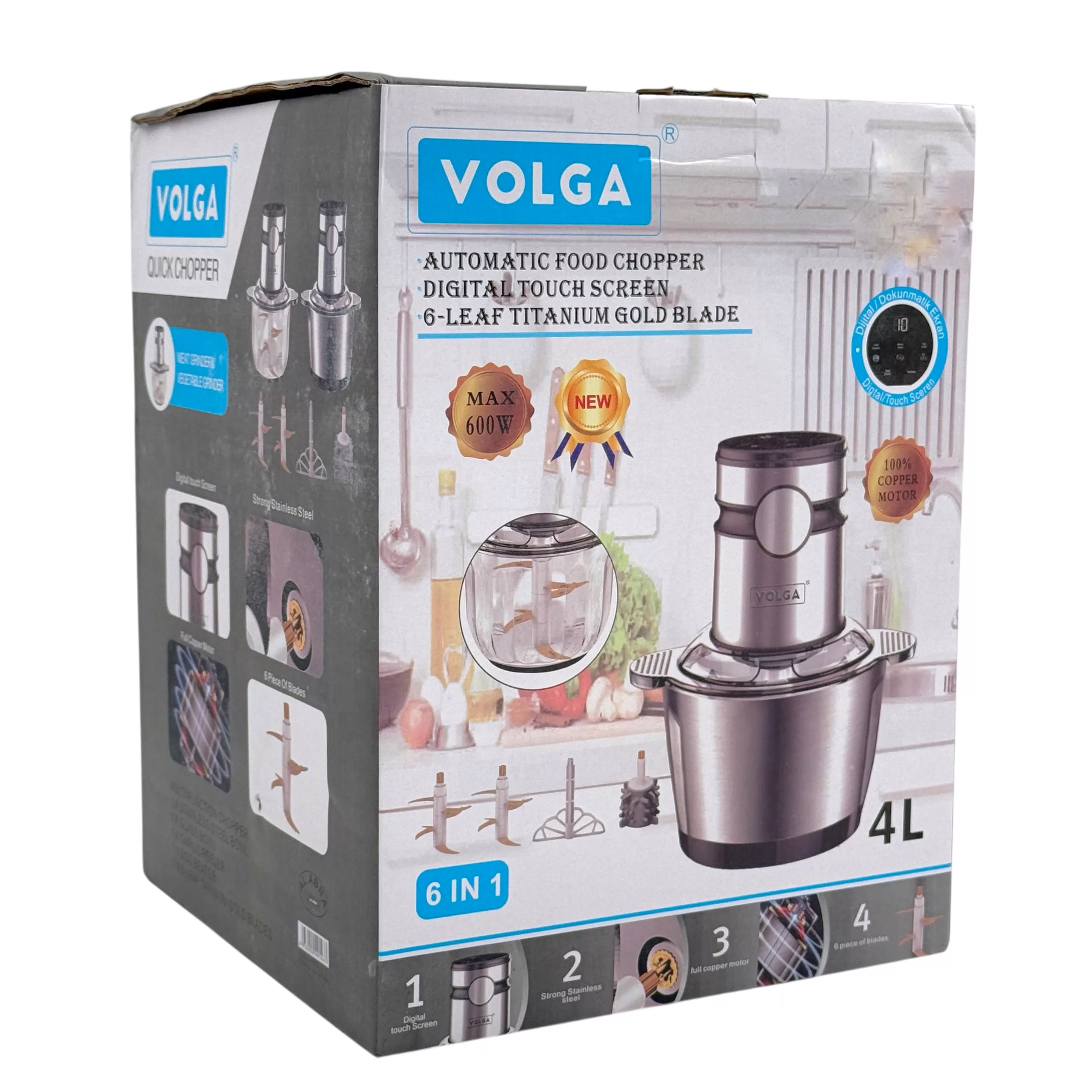 خردکن 4 لیتری ولگا مدل 144-E