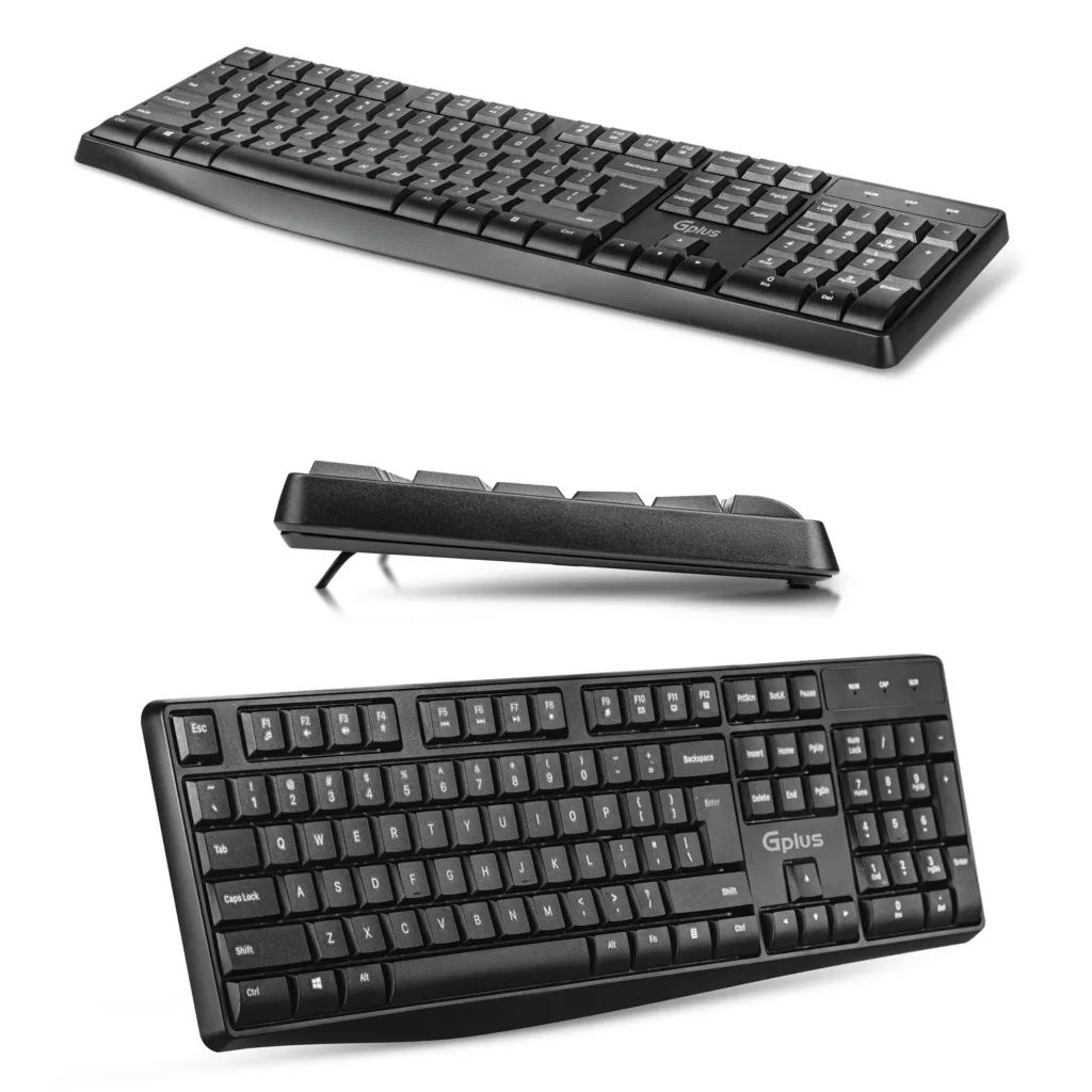 ست کیبورد و ماوس بی سیم جی پلاس مدل C340D