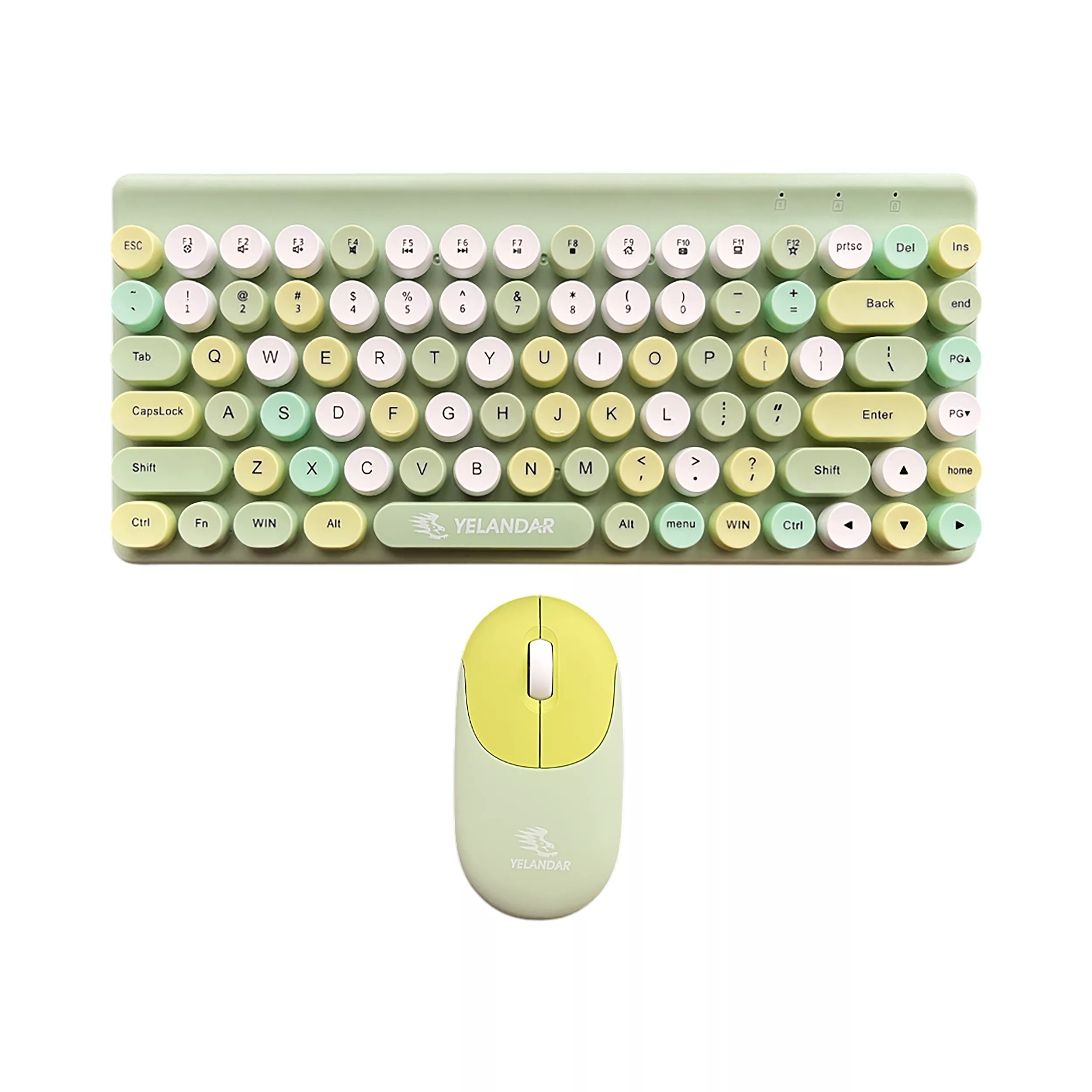 کیبورد و موس بی سیم ی لاندار مدل Q200