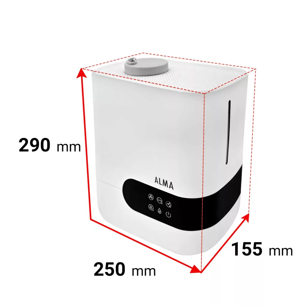 دستگاه بخور سرد و گرم آلما مدل HCW-372