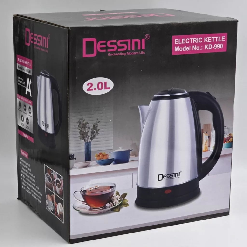 کتری برقی دسینی مدل KD-990 گنجایش 2 لیتر