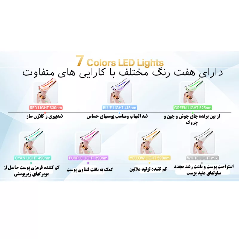 ماساژور برقی گردن و صورت بک جوی مدل 7Co