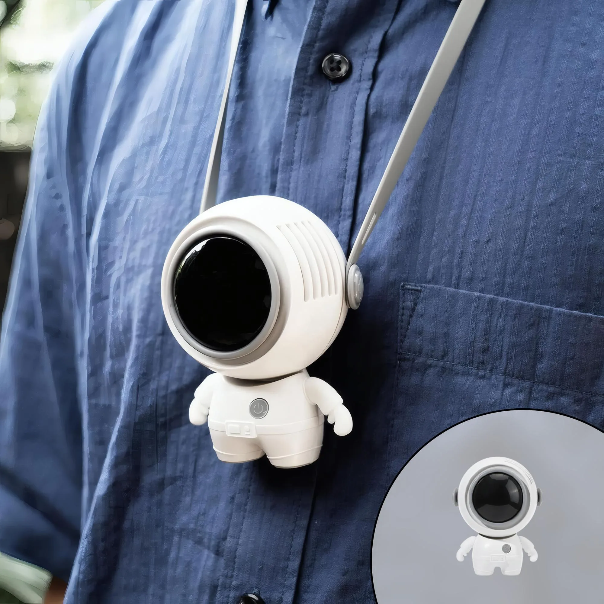 پنکه شارژی طرح فضانورد مدل MF040