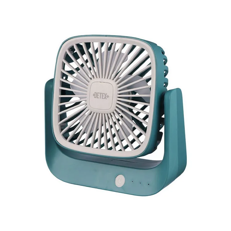 پنکه شارژی دیتکس پلاس مدل DF153 ظرفیت 1200 میلی آمپر ساعت