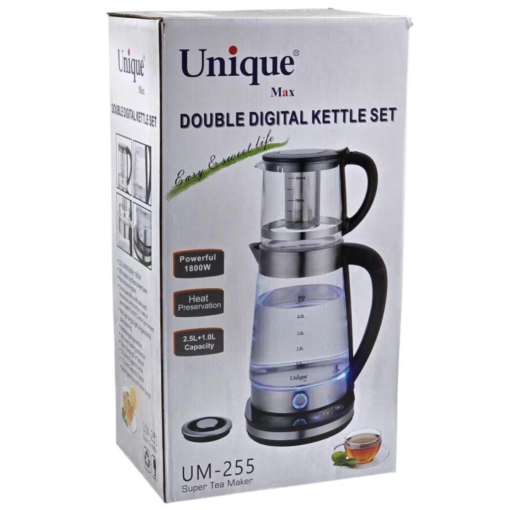 چای ساز روی هم یونیک مکس مدل UM-255