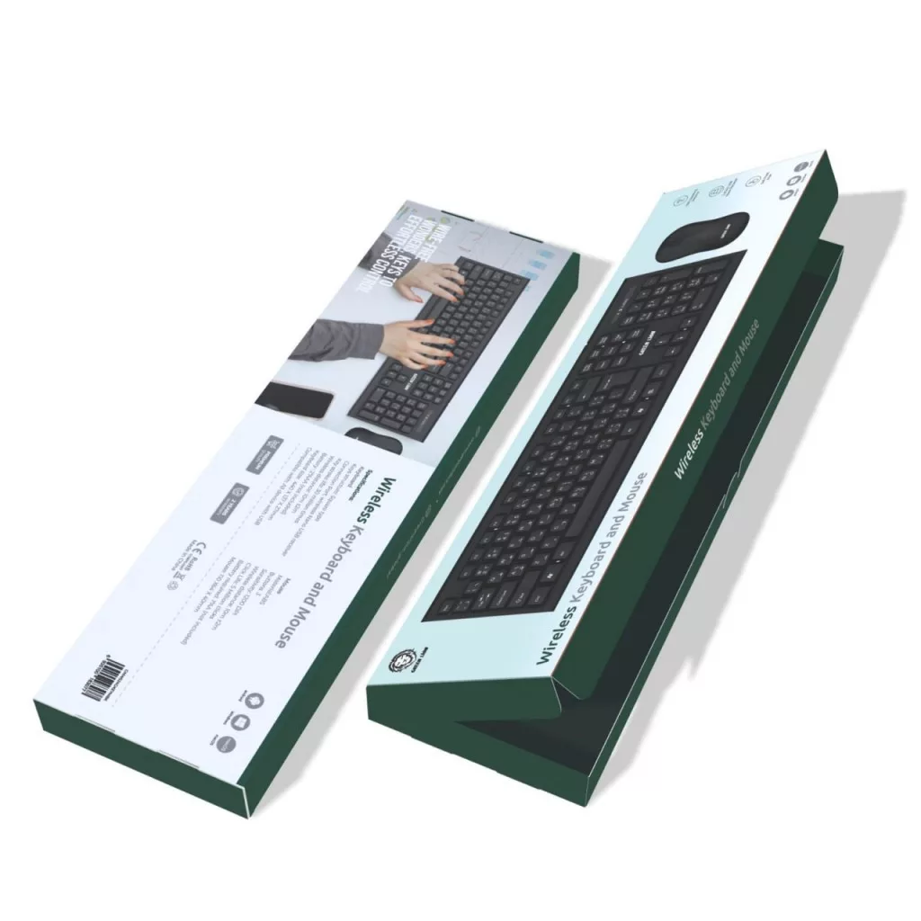 کیبورد و ماوس بی سیم گرین لاین مدل GNWS24GKEYM