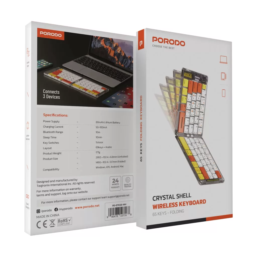 کیبورد پرودو مدل ETK03