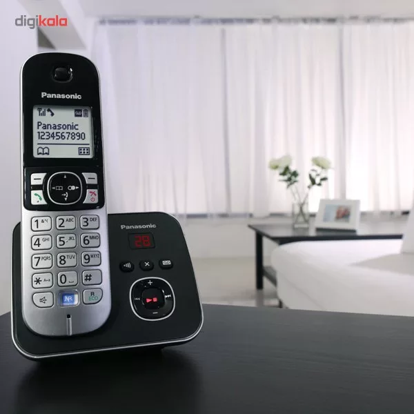 تلفن پاناسونیک مدل KX-TG6822 دو گوشی