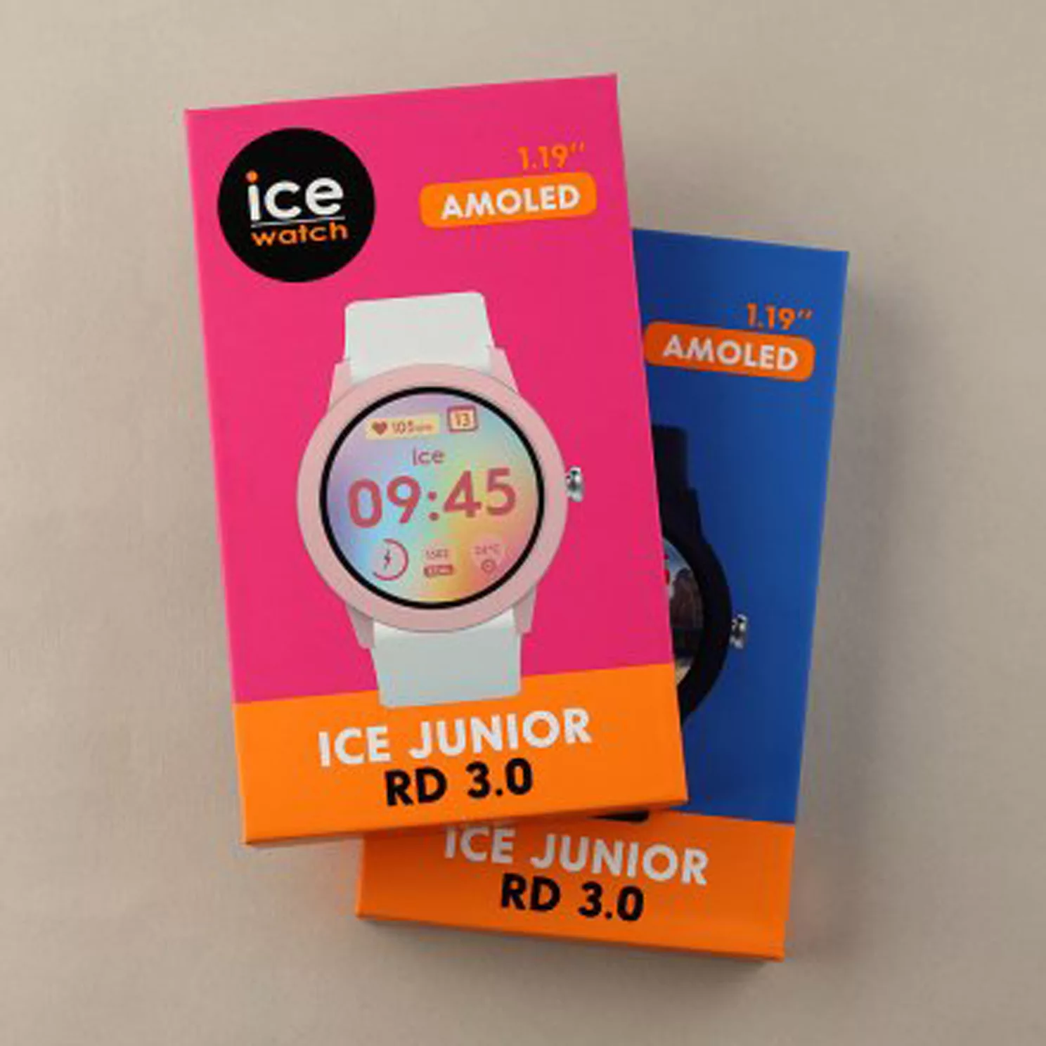 ساعت هوشمند 1.2 اینچی آیس واچ مدل 025247 با بند سیلیکونی