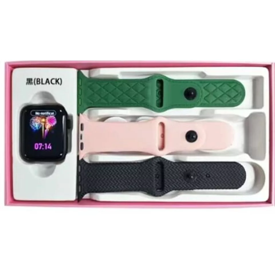 ساعت هوشمند مدل WS 70 Mini دارای قابلیت پشتیبانی از زبان فارسی در منو و سیستم عامل به همراه بند سیلیکونی