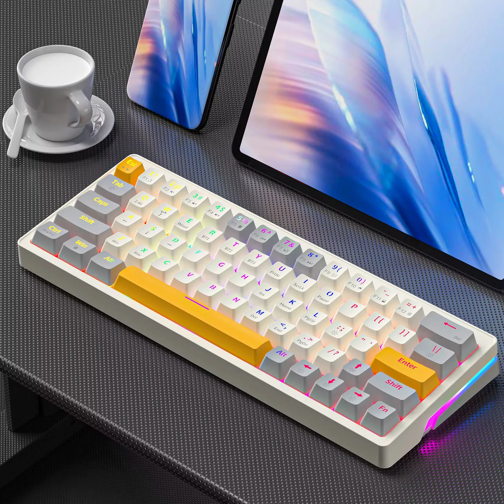 کیبورد مخصوص بازی زیفرند مدل ZA63