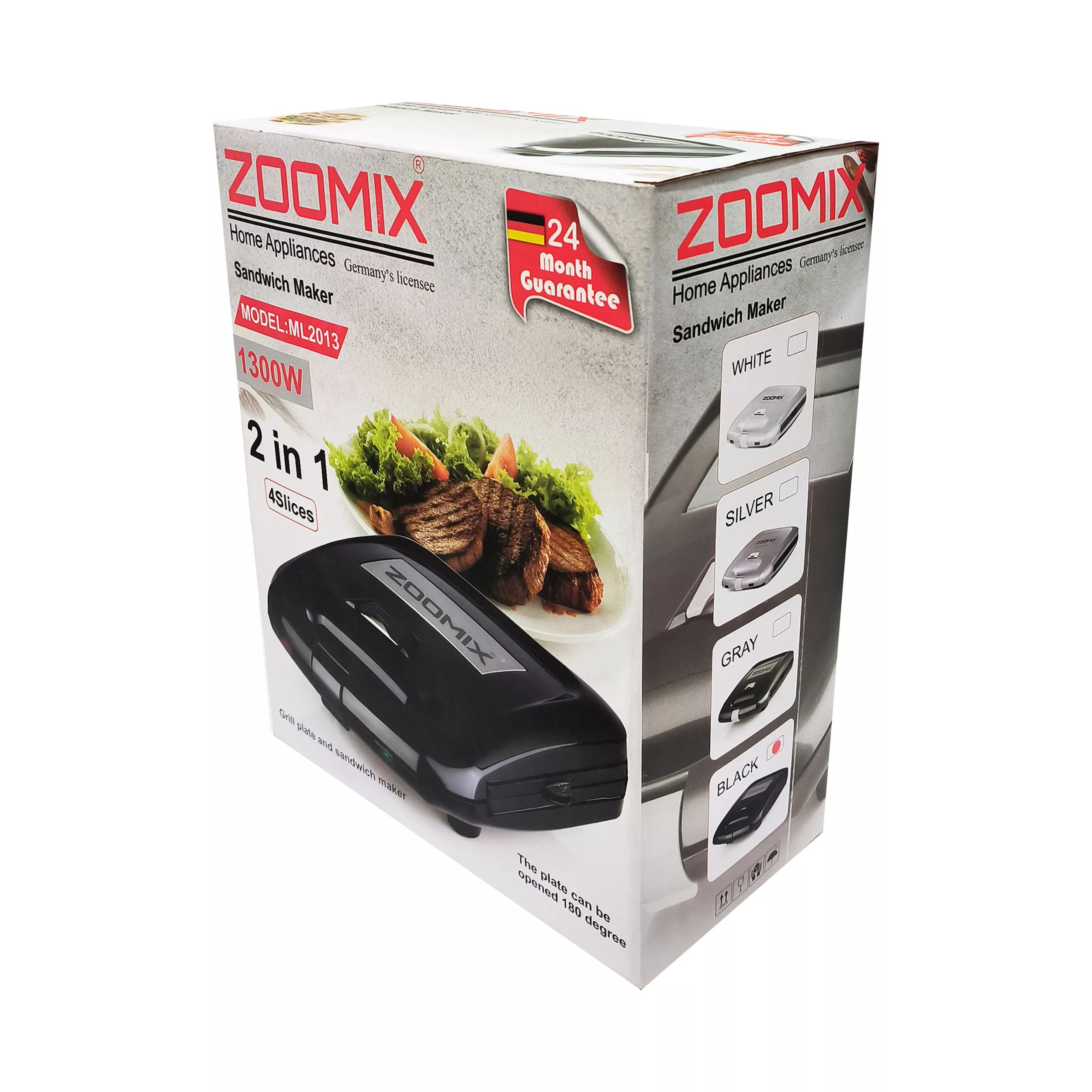 ساندویچ ساز زومیکس مدل ML2013