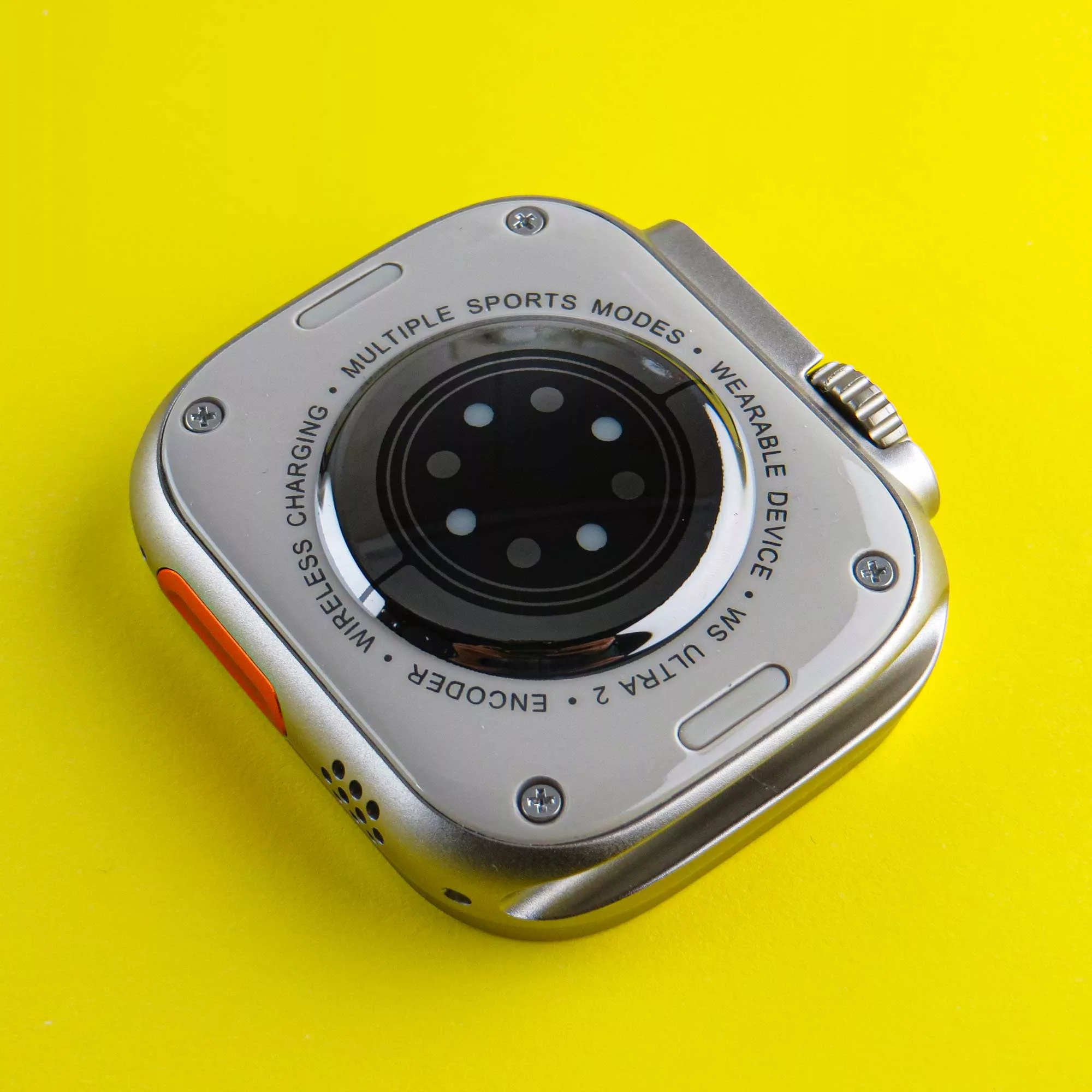 ساعت هوشمند  49 میلی متری ورنا مدل T49 Ultra با بند فلزی به همراه 2 بند اضافه و شارژر