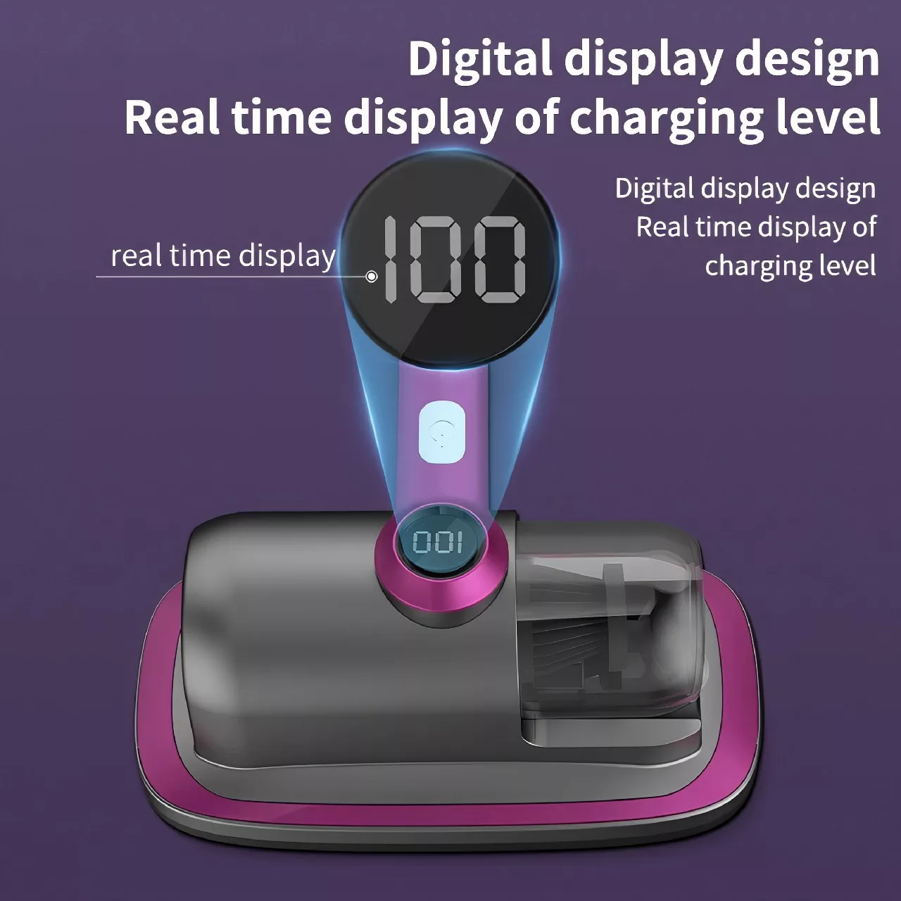 جارو شارژی دستی مدل SAMjp YD-828