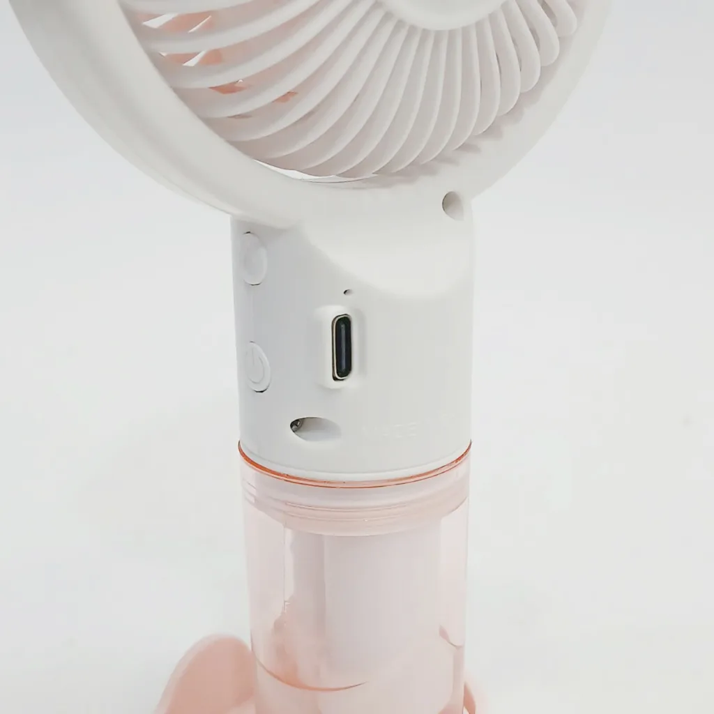 پنکه دستی مدل 8201B طرح مه پاش دار