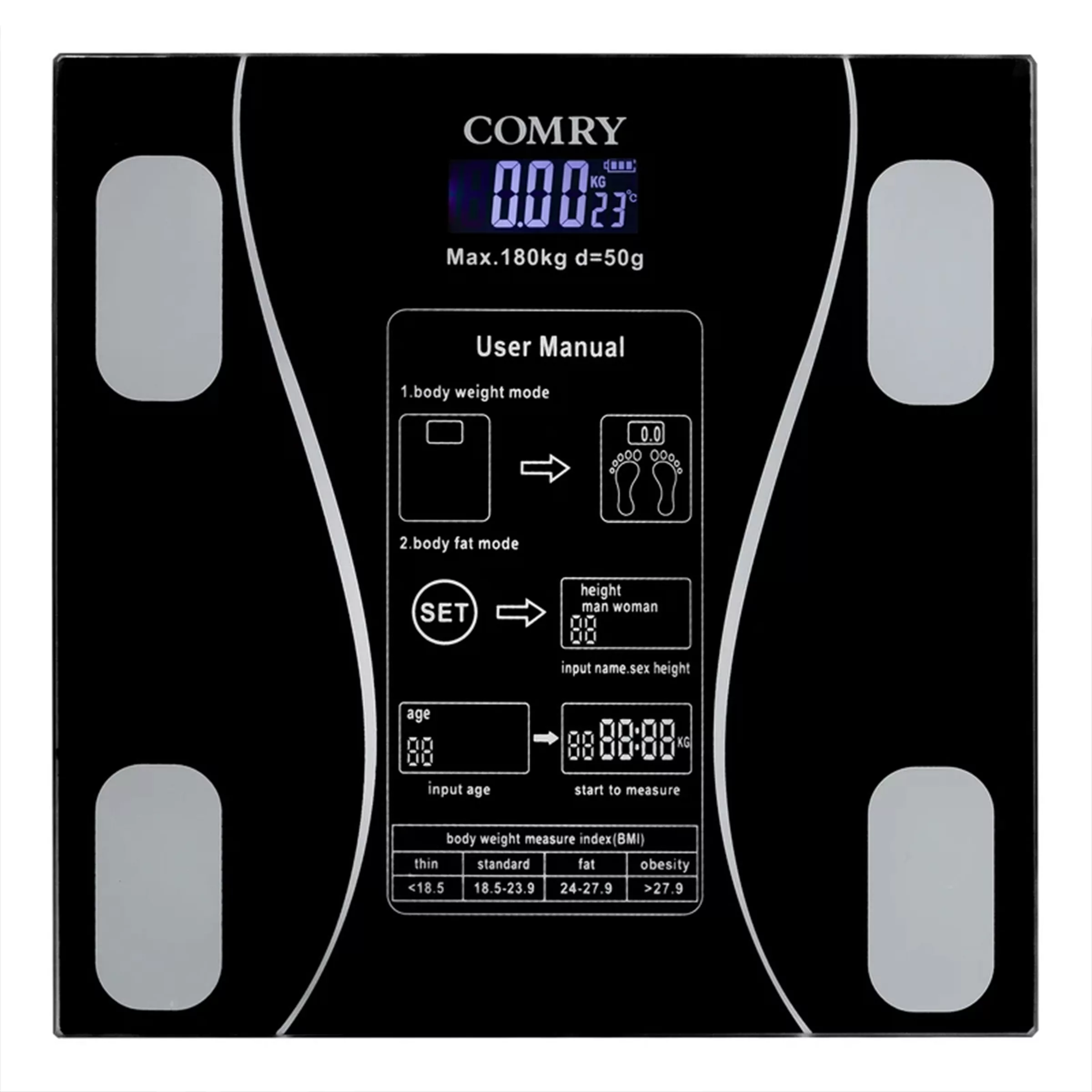 ترازو دیجیتال کٌمری مدل PERSONAL SCALE