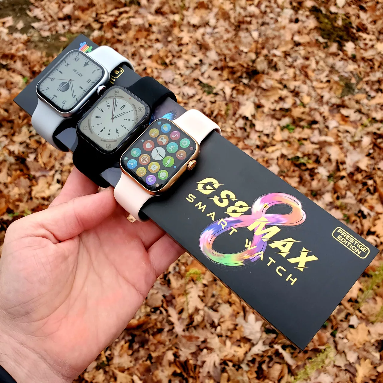 ساعت هوشمند مدل + GS8 MAX ADAPTER