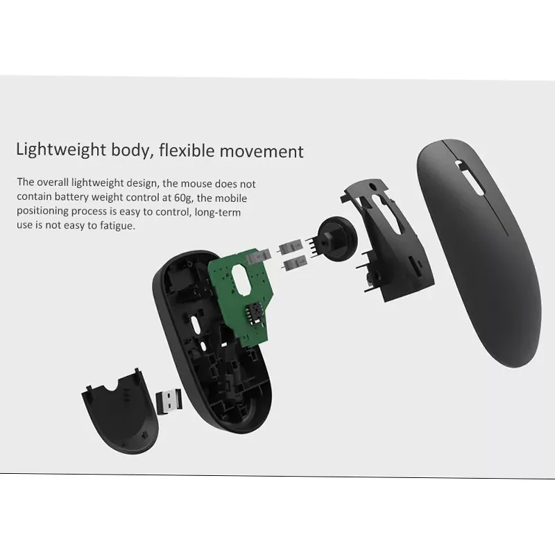 ماوس بی سیم شیائومی مدل Wireless Mouse Lite