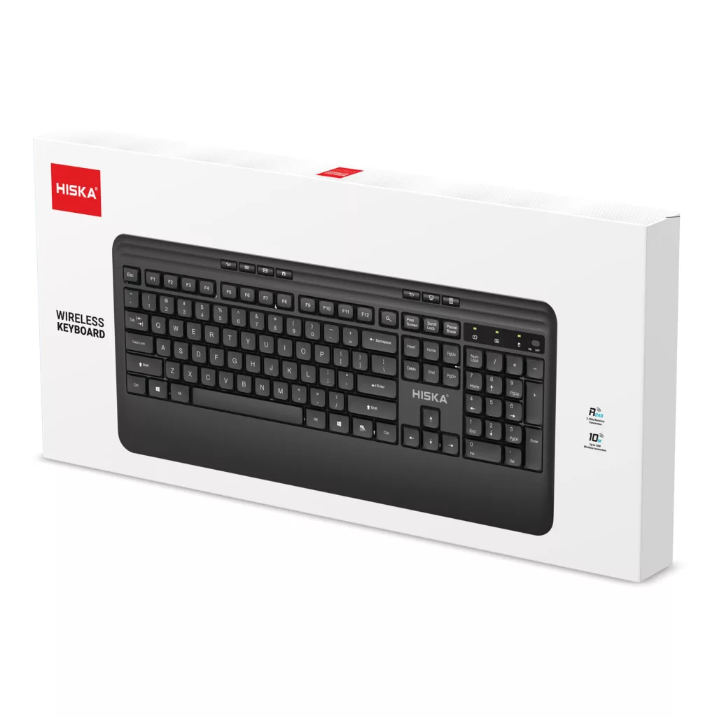 کیبورد بی سیم هیسکا مدل HX-KE210