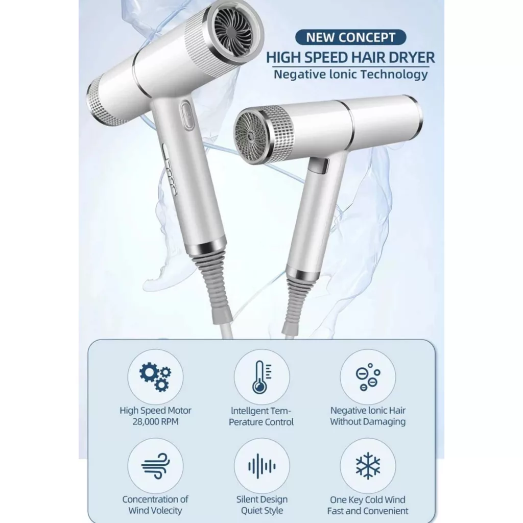 سشوار حرفه ای مدل dcg-7000