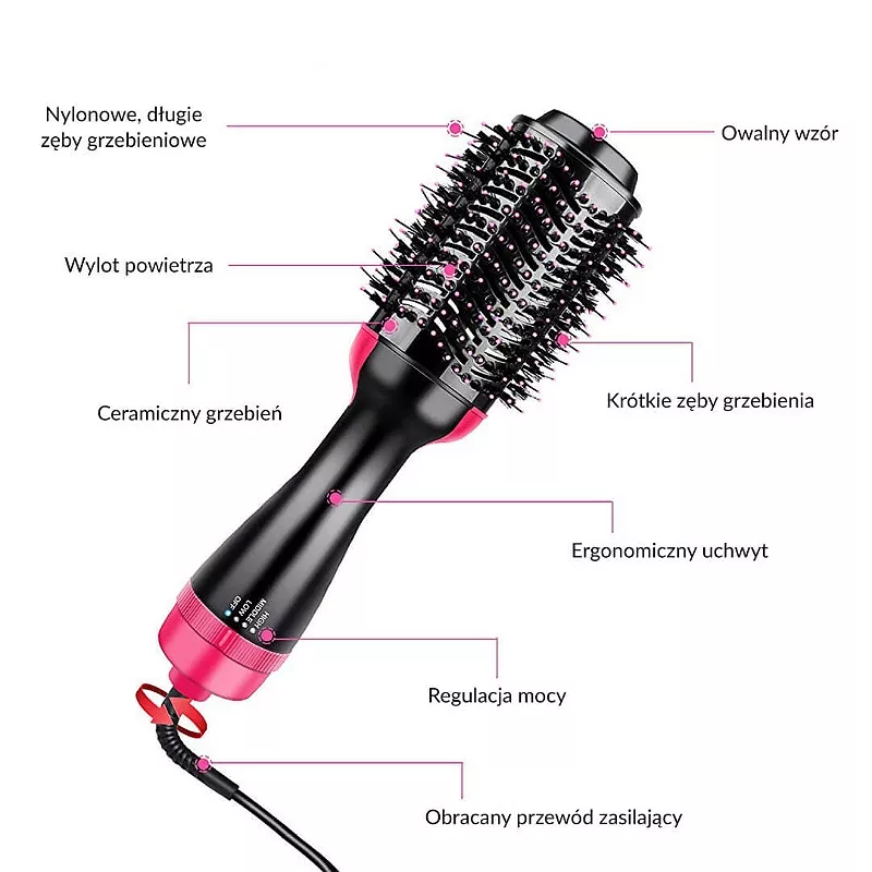 سشوار برس‌دار حالت‌دهنده وان استپ مدل 5250