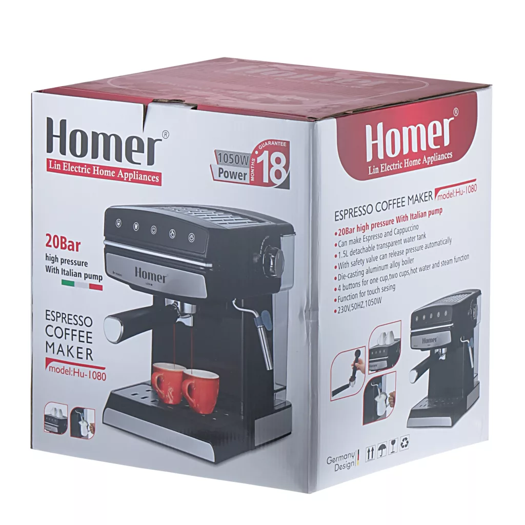 اسپرسو ساز هومر مدل Hu/1080