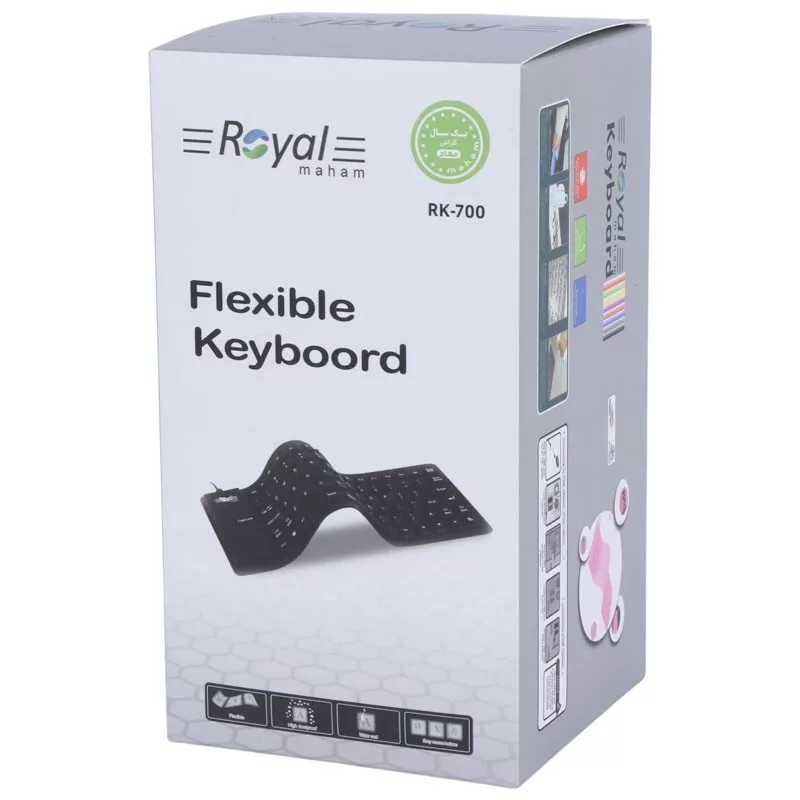 کیبورد ژله ای رویال مدل RK700 کد P98
