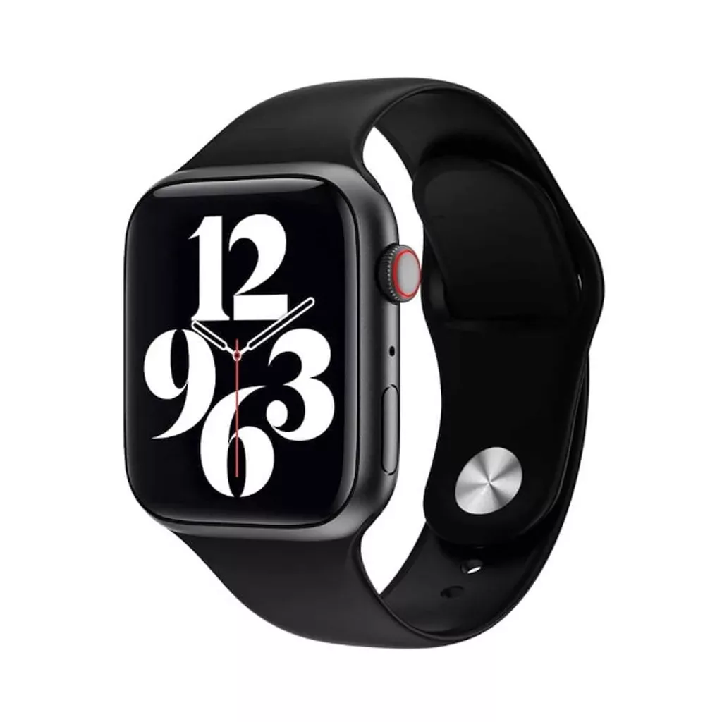 ساعت هوشمند 45 میلی متر کینگ ویر مدل KW53 Max با بند سییکونی