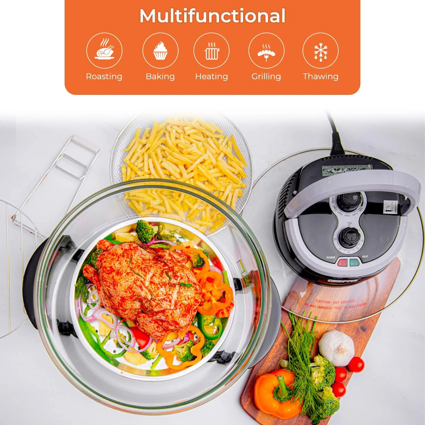 سرخ کن بدون روغن جی پاس مدل GHO34048UK