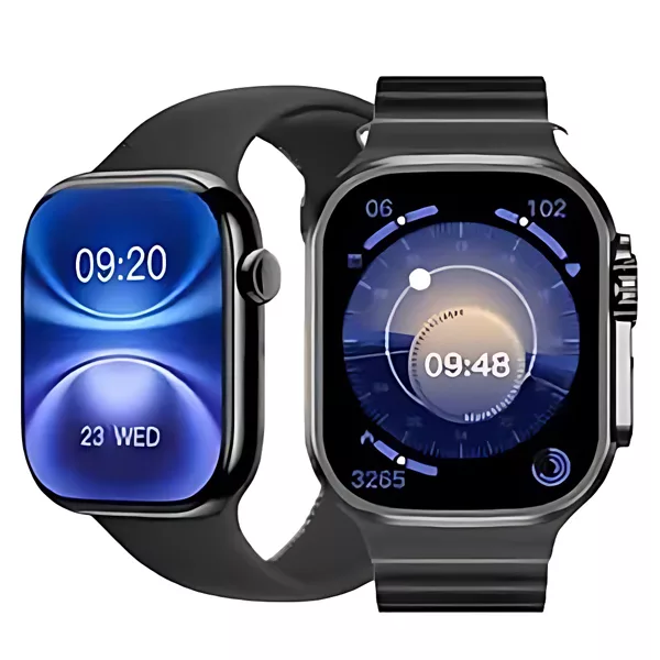 ساعت هوشمند 50 میلی متری اسمارت واچ مدل KW36MAX با بند سیلیکونی