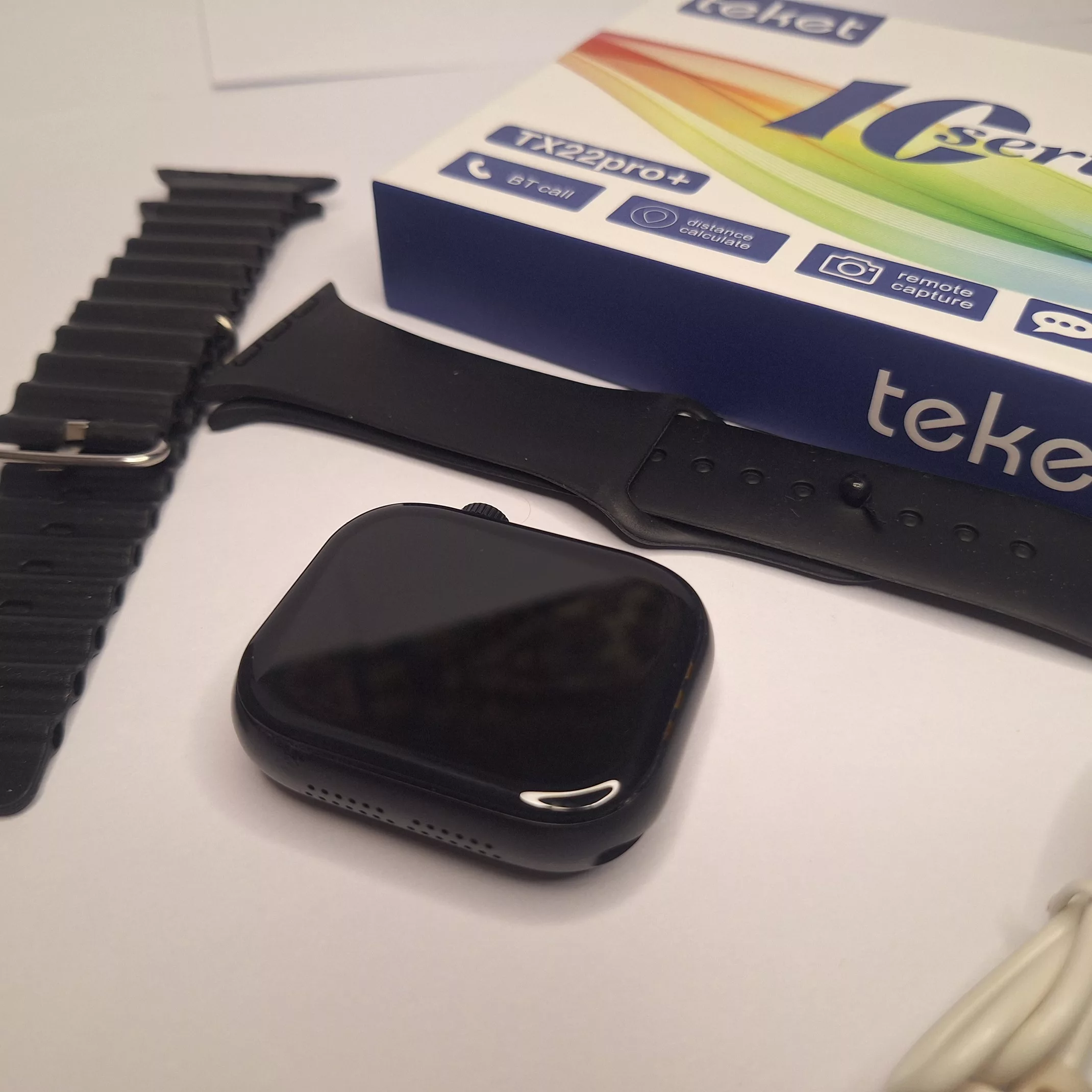 ساعت هوشمند 49 میلیمتری مدل TX22pro با بند سیلیکونی