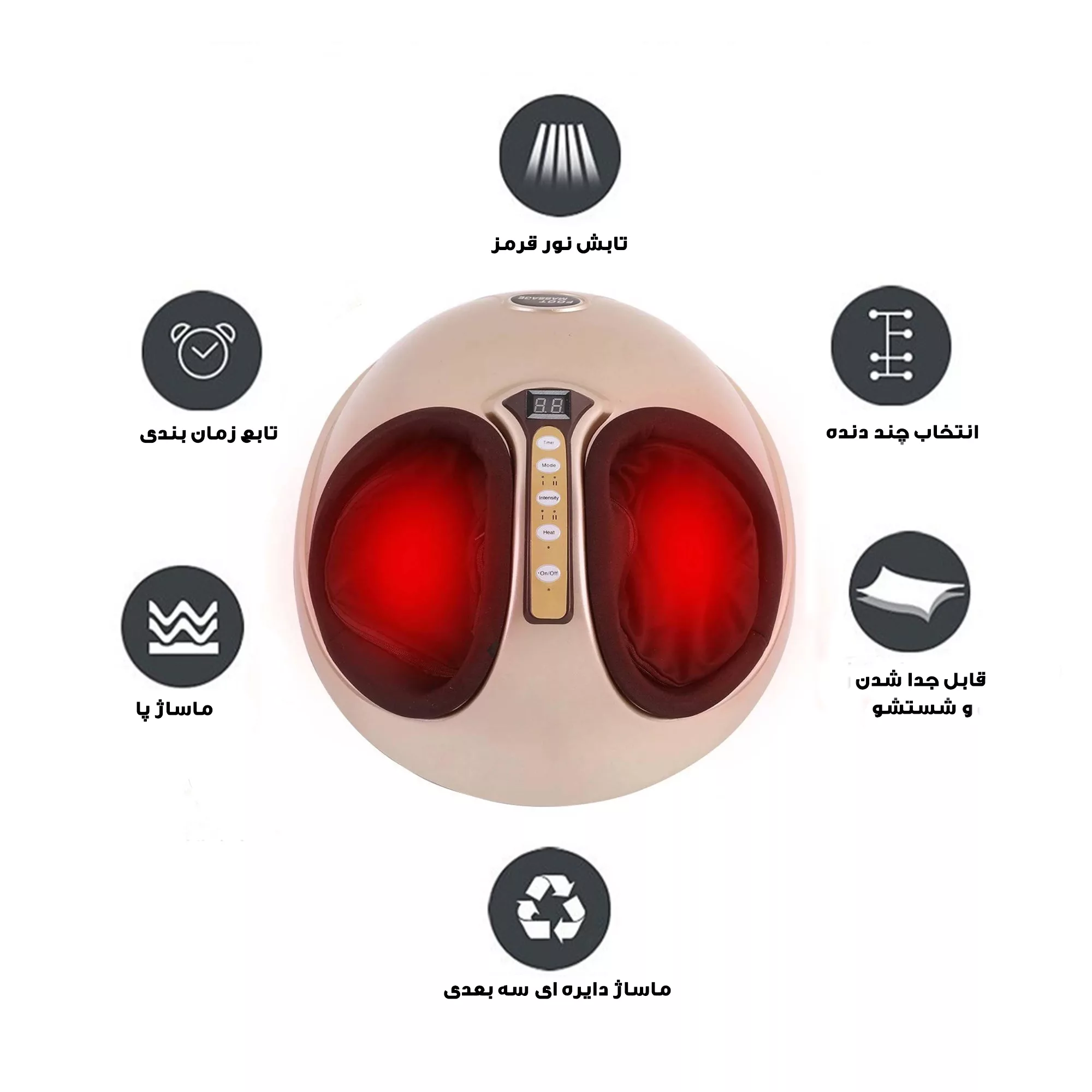 ماساژور پا شیاتسو مدل F-M