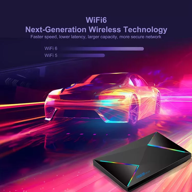 اندروید باکس آر69پلاس مدل H728 حافظه 64گیگ