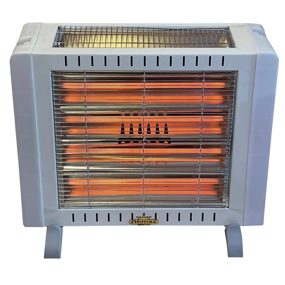 بخاری برقی آکماز مدل فن دار 6 المنت سنسوردار