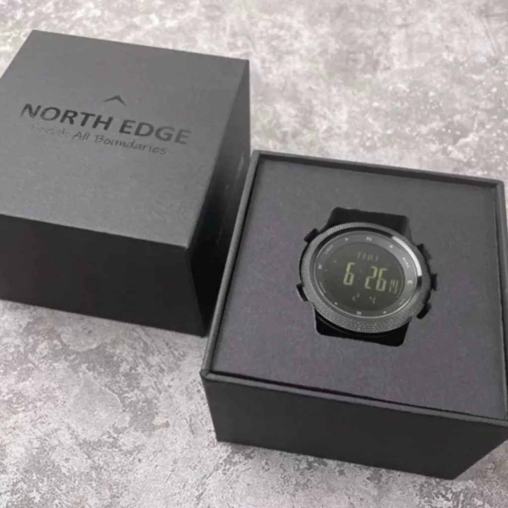 ساعت هوشمند 46 میلی متر نورث اج مدل APACHE46 با بند برزنت