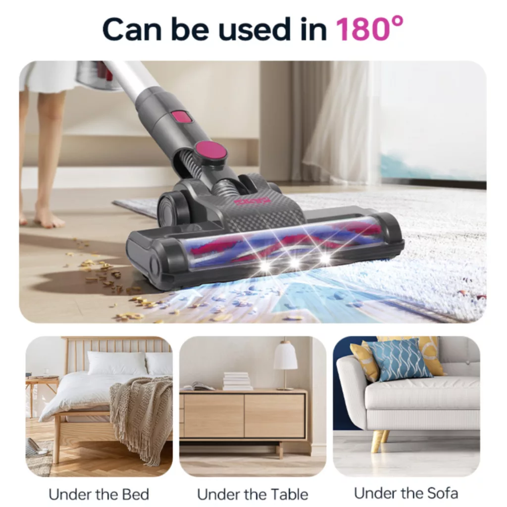 جارو شارژی عصایی دی اس پی مدل KD2044